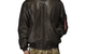 LEATHER MA-1 FLIGHT JACKET ESPRESSO