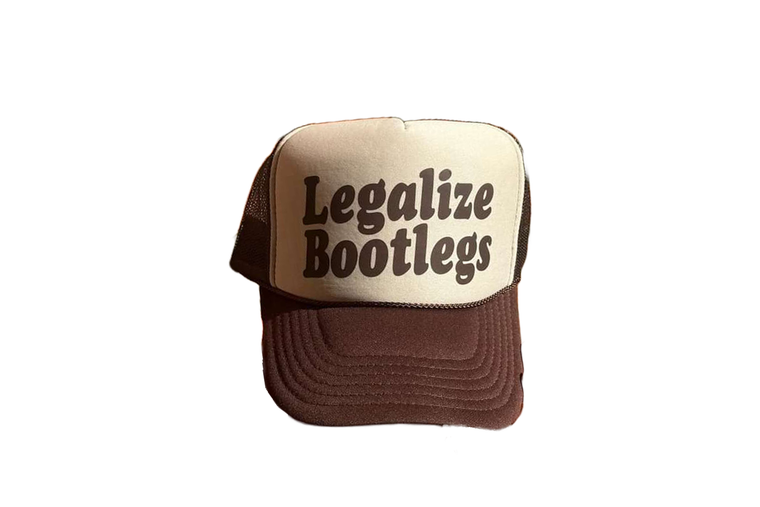 LEGALIZE BOOTLEGS TRUCKER HAT