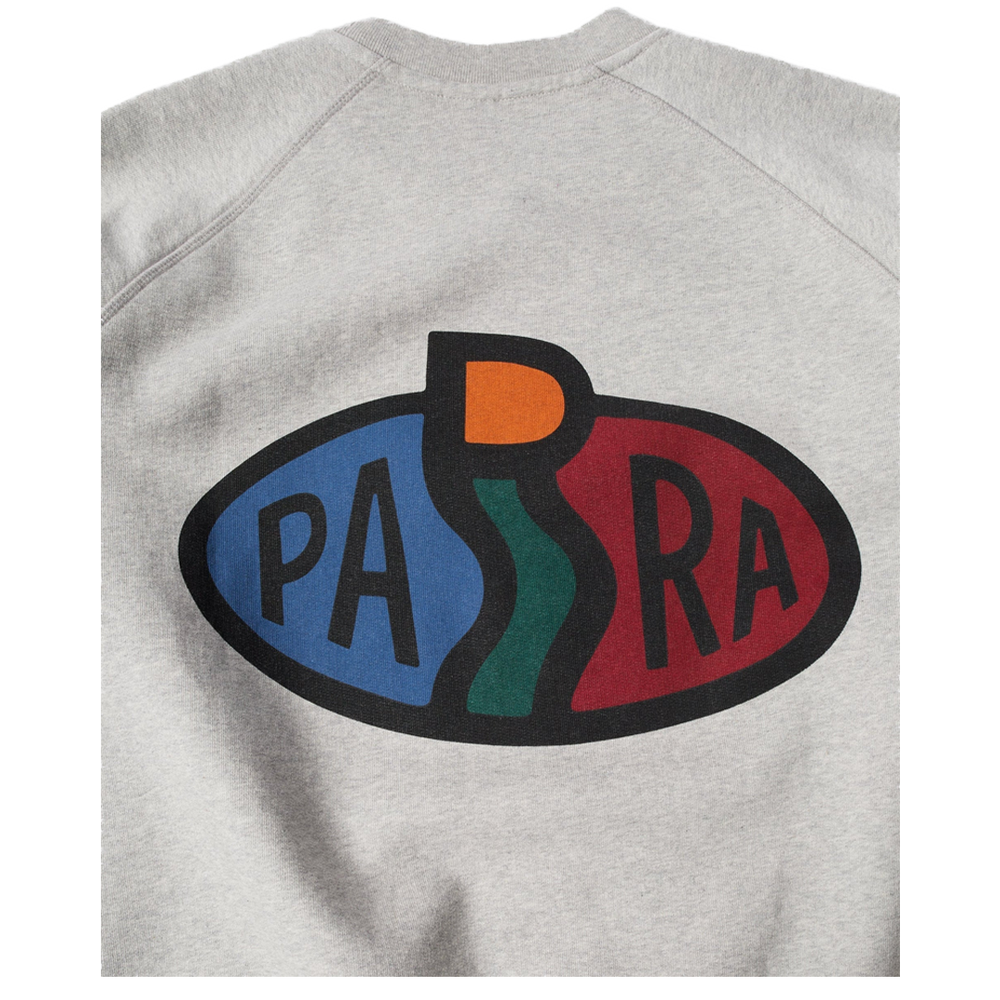 LEGS LOGO CREWNECK SWEATSHIRT HEATHER GREY