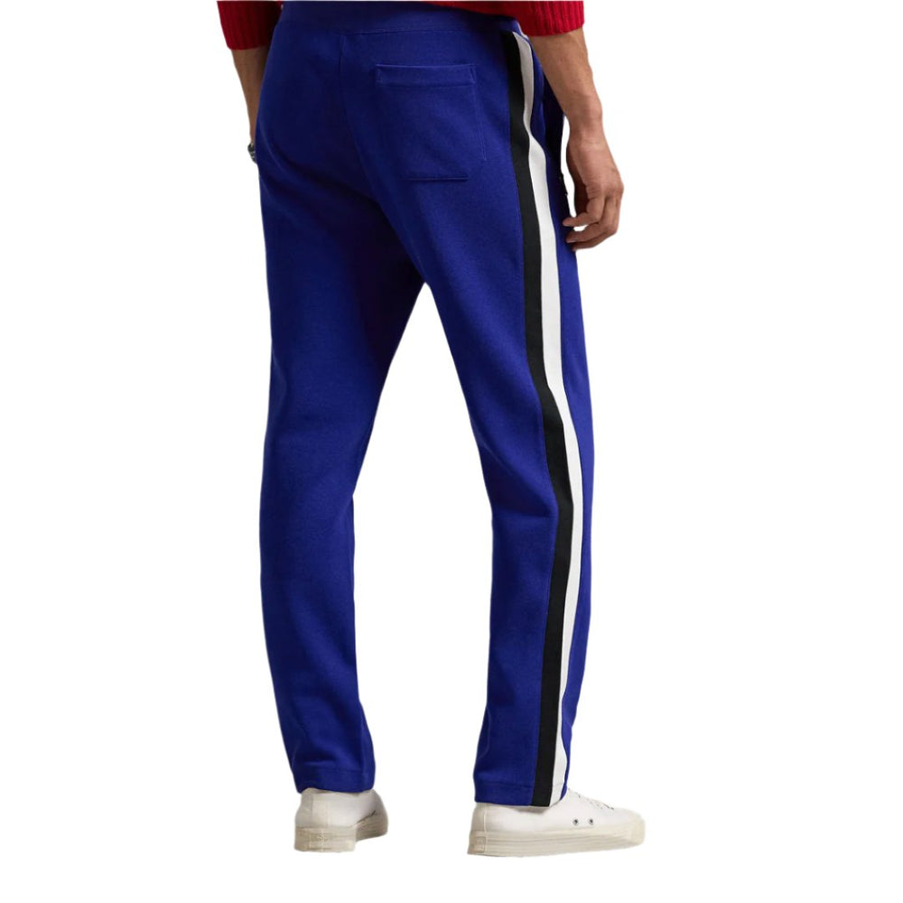 DOUBLE KNIT TRACK PANT ROYAL BLUE