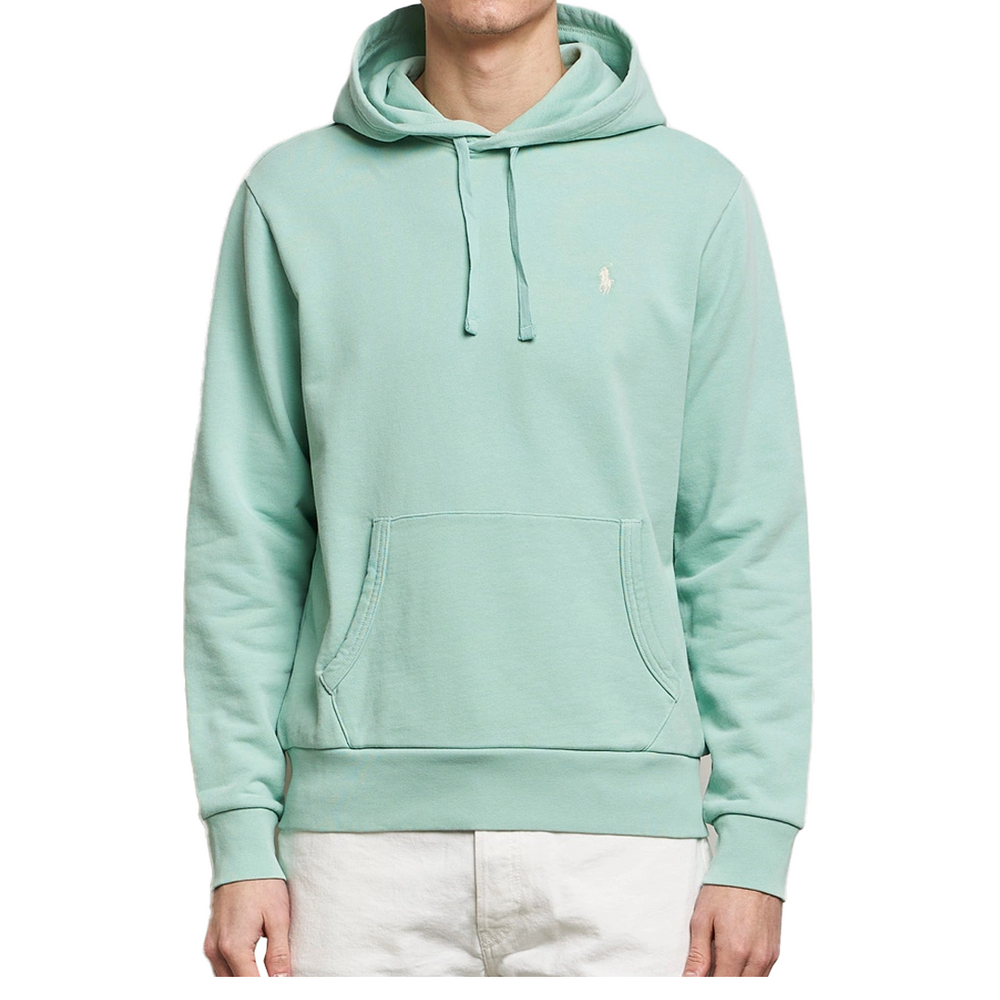 LOOPBACK FLEECE HOODIE GREEN