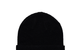 LOOSE GAUGE KNIT BEANIE BLACK