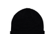 LOOSE GAUGE KNIT BEANIE BLACK