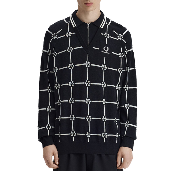 LONG SLEEVE KNITTED SHIRT