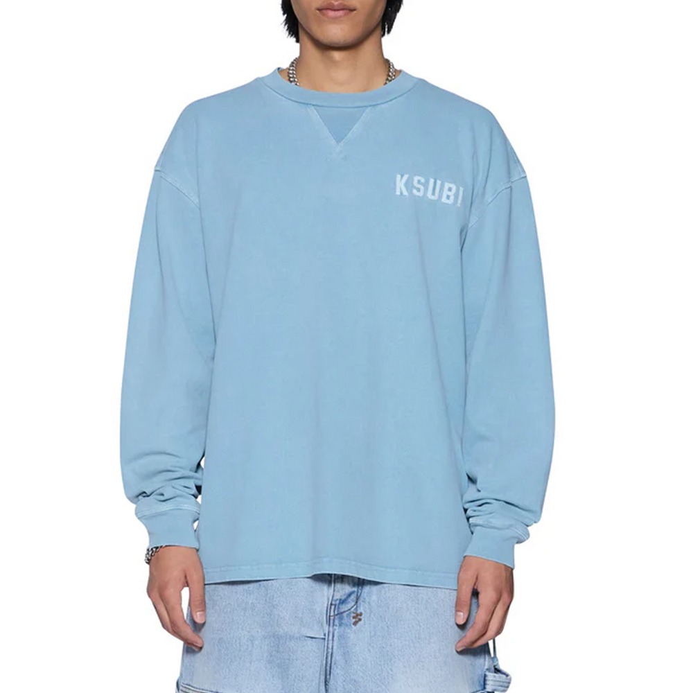 K-LOCK EKCESS LONG SLEEVE TEE SUMMER BLUE