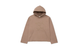 SCRIPT EMBROIDERED HOODIE LIGHT BROWN