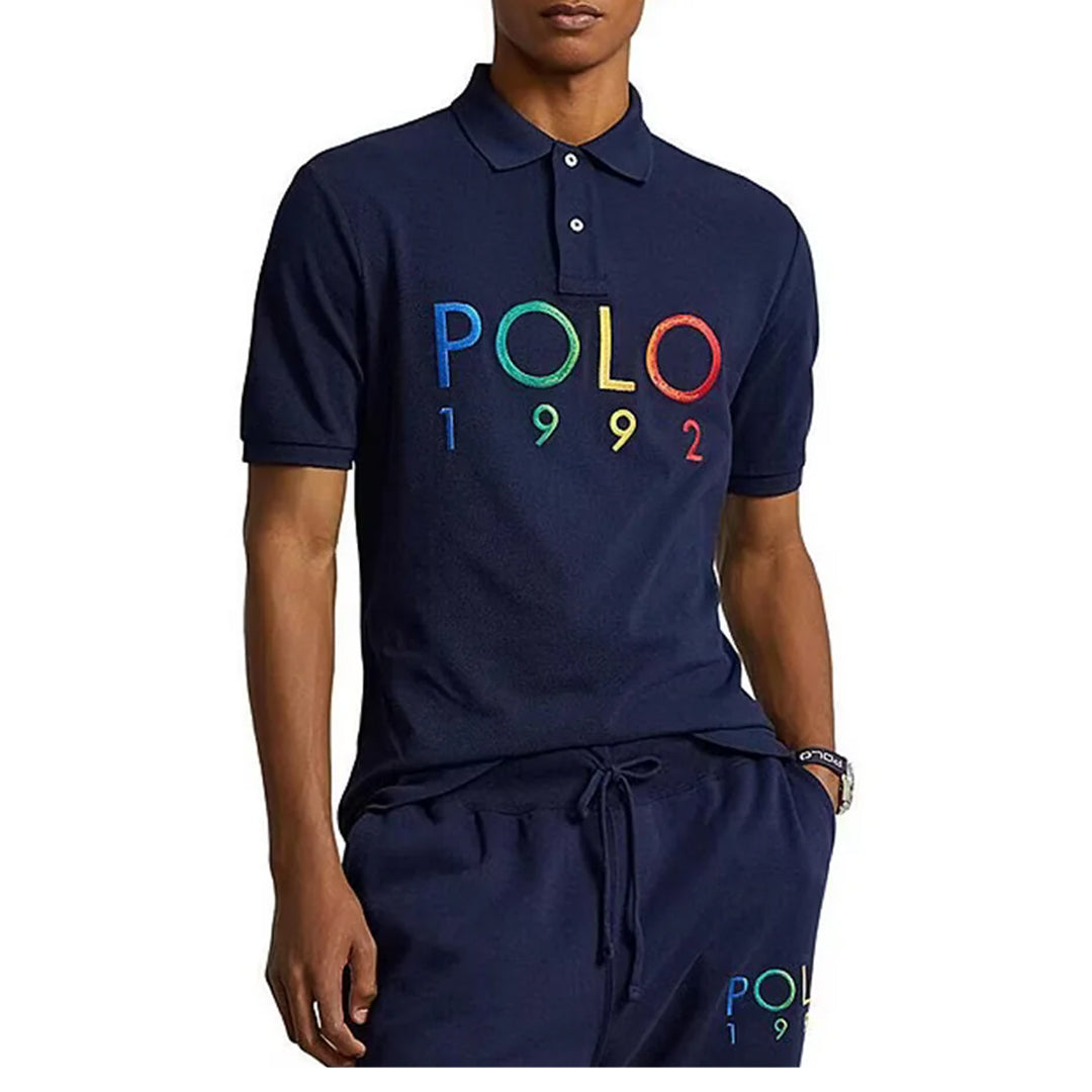 POLO CLASSIC FIT 1992 CAMISA MANGA CORTA DE MALLA MARINO