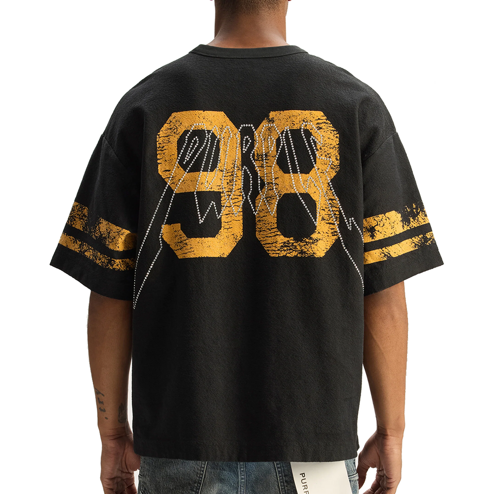 ST. VIOLET STRIPES JERSEY BLACK