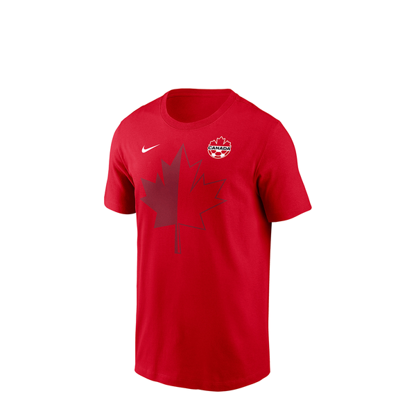 CANADA SOCCER CORE COTTON T-SHIRT RED