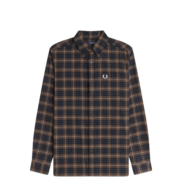 BRUSHED TWILL TARTAN SHIRT