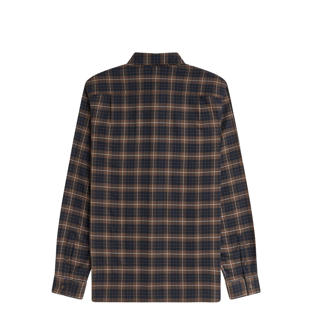BRUSHED TWILL TARTAN SHIRT