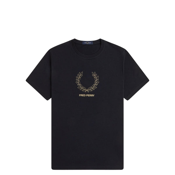 OUTLINE LAUREL WREATH T-SHIRT