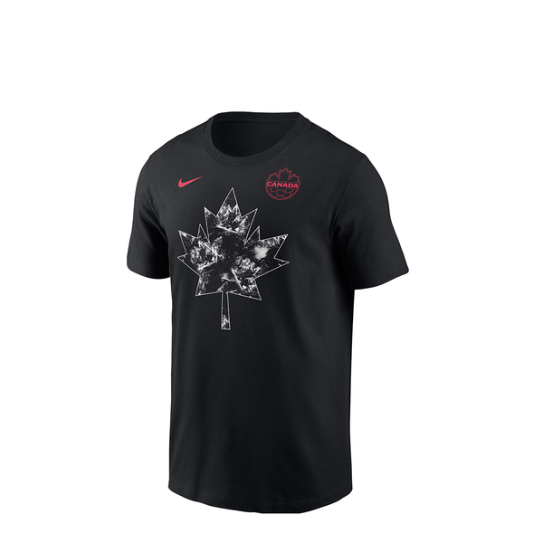 CANADA SOCCER CORE COTTON T-SHIRT BLACK