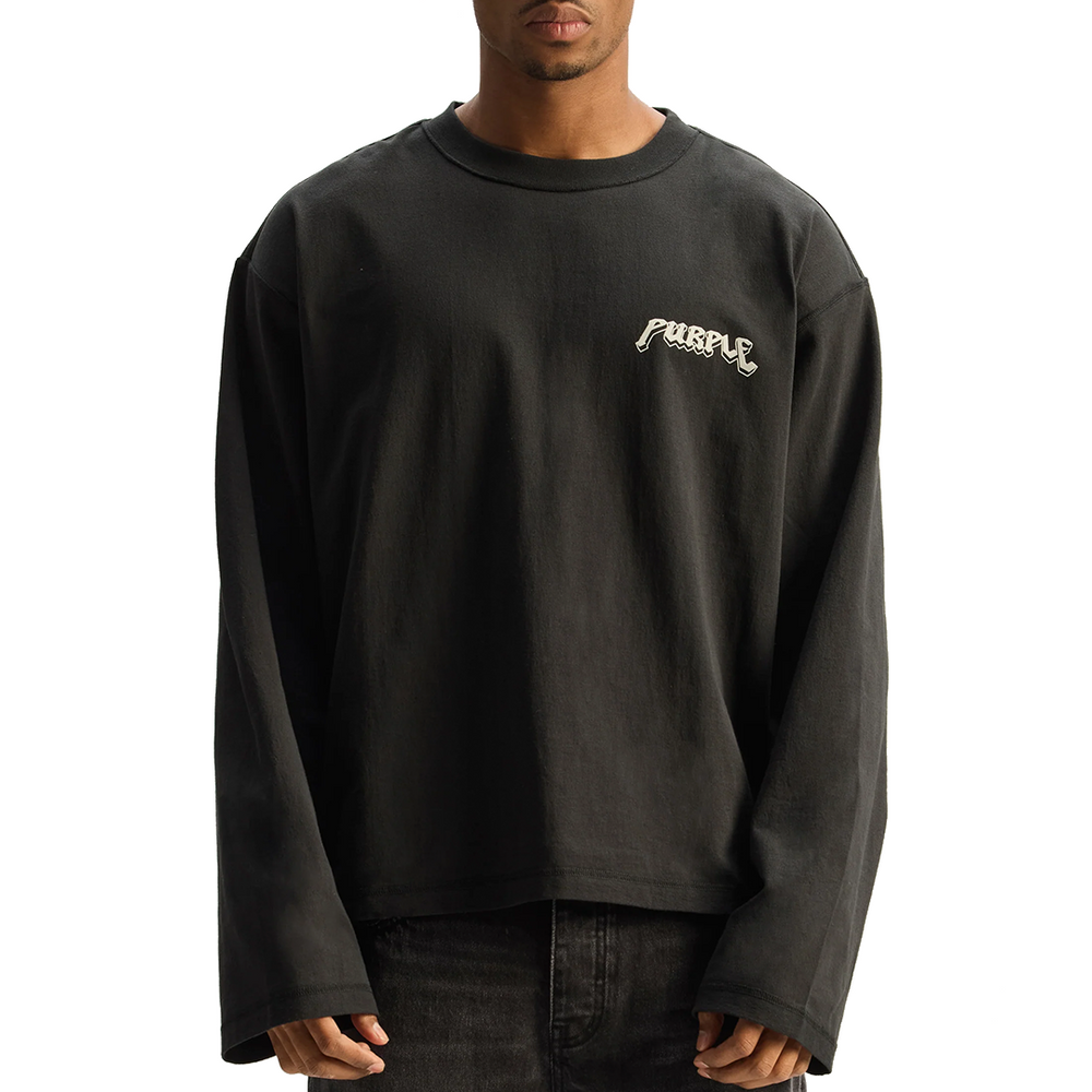 DIGITAL SERAPH WIDE LONG SLEEVE BLACK