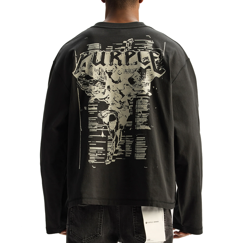 DIGITAL SERAPH WIDE LONG SLEEVE BLACK
