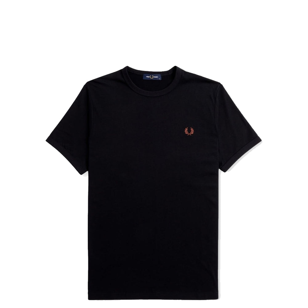 RINGER T-SHIRT BLACK