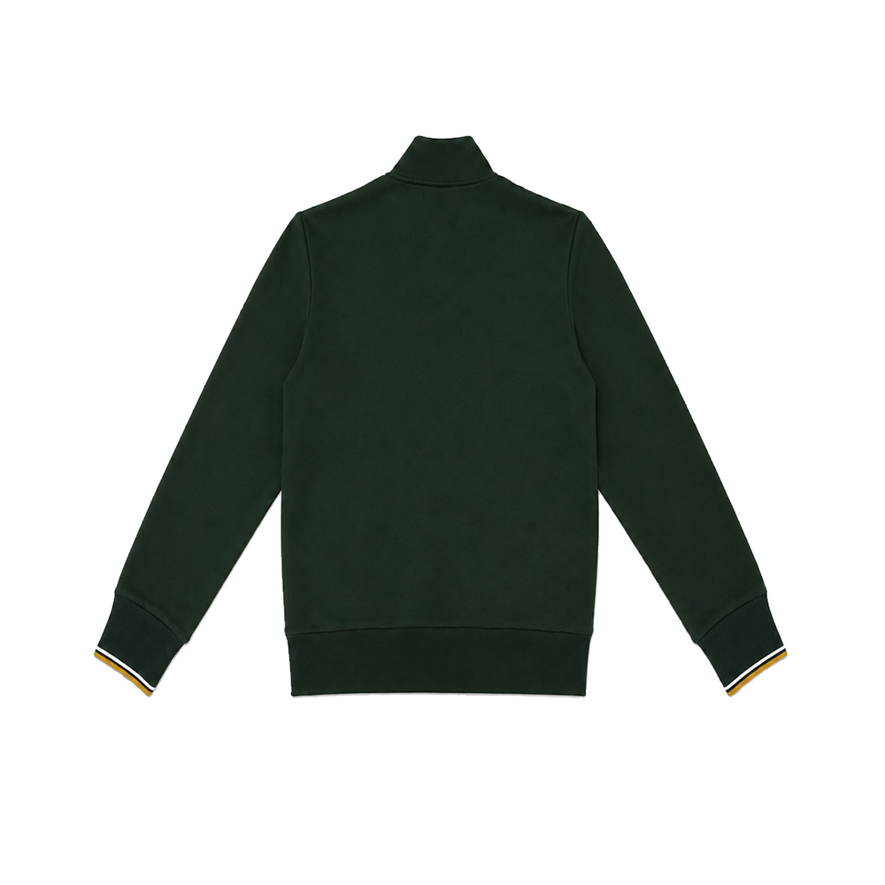 HALF ZIP SWEATSHIRT DARK GREEN