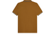 TWIN TIPPED FRED PERRY SHIRT DARK CARAMEL