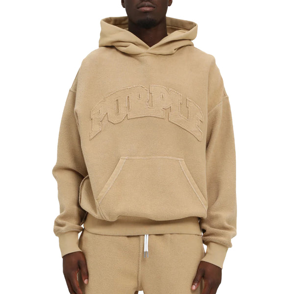 INSIDE OUT HOODIE TRAVERTINE