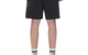 CRYSTAL SLANTED SCRIPT SHORTS BLACK