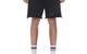CRYSTAL SLANTED SCRIPT SHORTS BLACK
