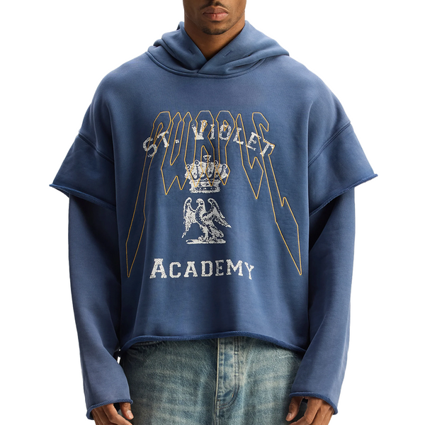 ST. VIOLET THRASH HOODIE NAVY