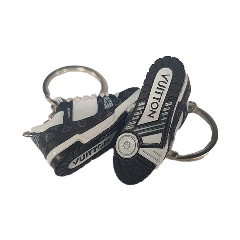 LV BLACK SNEAKER KEYCHAIN