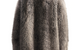 FAUX FUR SHAWL COLLAR COAT BROWN