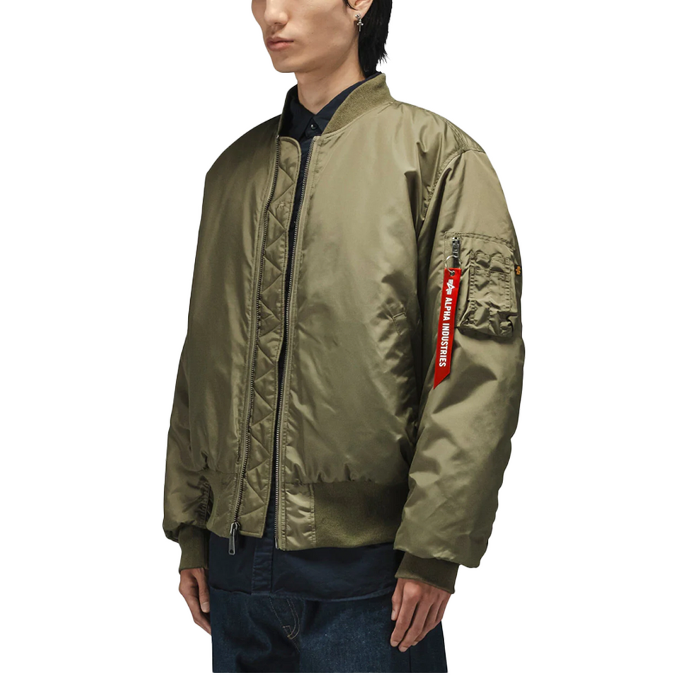 MA-1 OXFORD FLIGHT JACKET GREEN – NRML