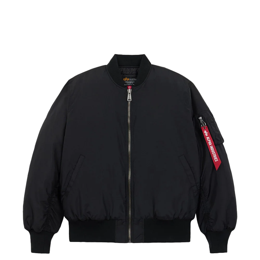 MA-1 OXFORD FLIGHT JACKET BLACK – NRML