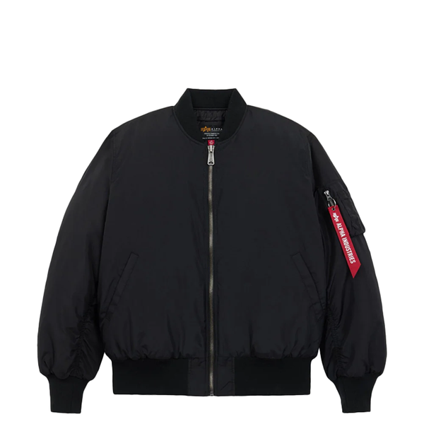 MA-1 OXFORD FLIGHT JACKET BLACK – NRML