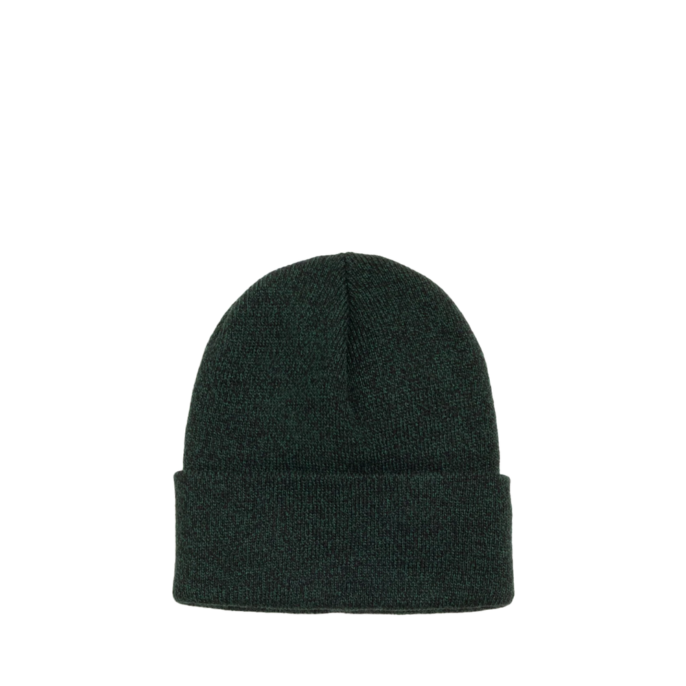 CUFF BEANIE STOCK MARLED HUNTER GREEN