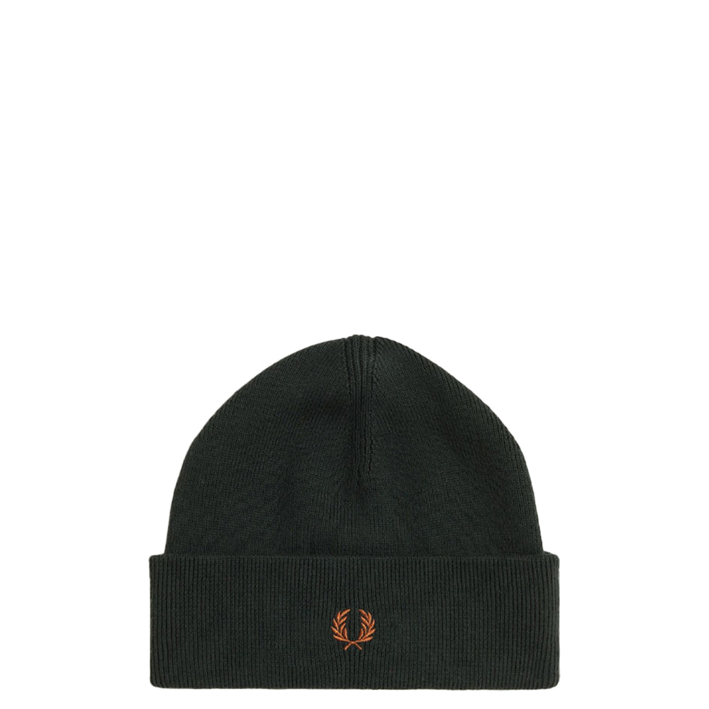 CLASSIC BEANIE NIGHT GREEN/ MARMALADE