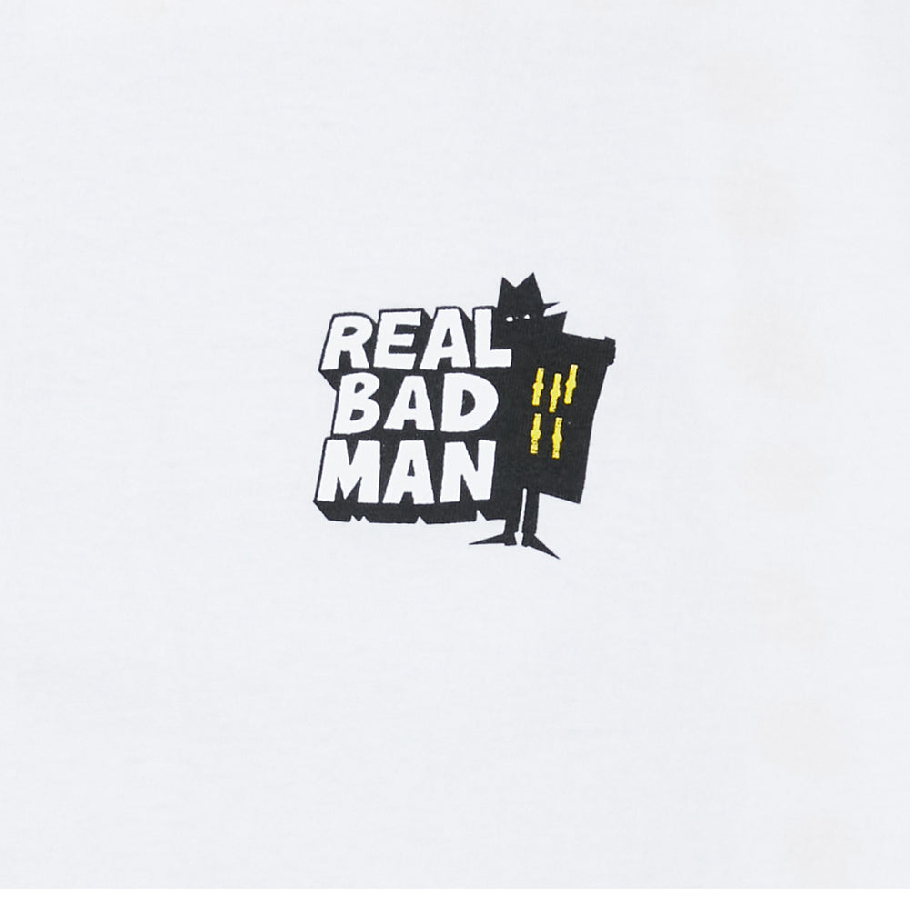 MASKED MEN SHORT SLEEVE TEE WHITE