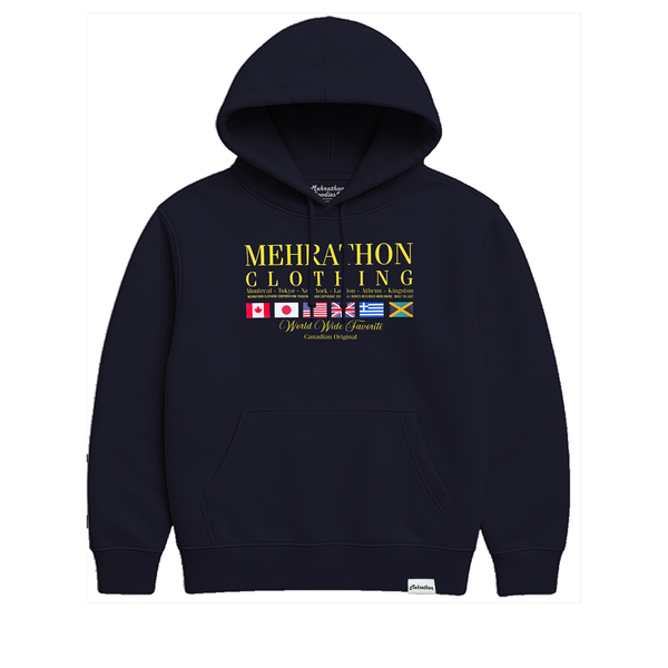 WORLDWIDE FAVORITE HOODIE NAVY