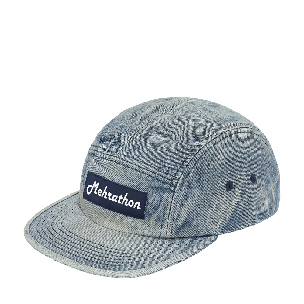 5 PANEL WASHED DENIM CAP