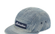 5 PANEL WASHED DENIM CAP