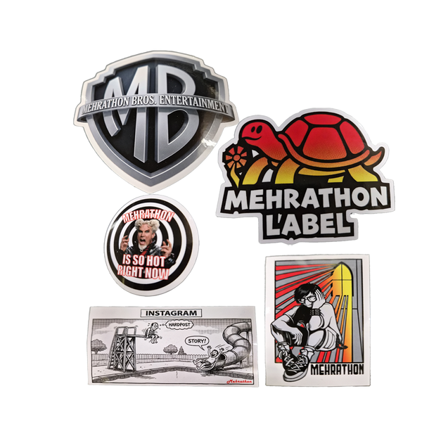 STICKER 5 PACK MULTI