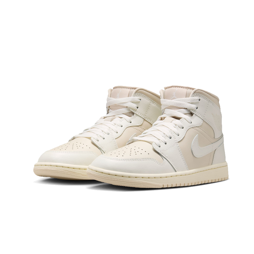 WOMEN'S AIR JORDAN 1 MID LEGEND LIGHT BROWN