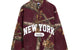 NEW YORK ARCH QUARTER ZIP MERLOT