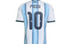 ARGENTINA 26 HOME MESSI AUTHENTIC JERSEY WHITE/LIGHT BLUE