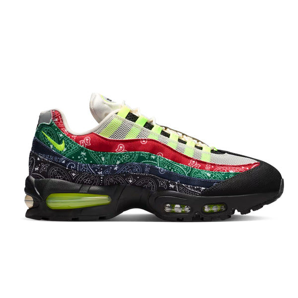 AIR MAX 95 BIG BUBBLE "VOLT AND UNIVERSITY RED"