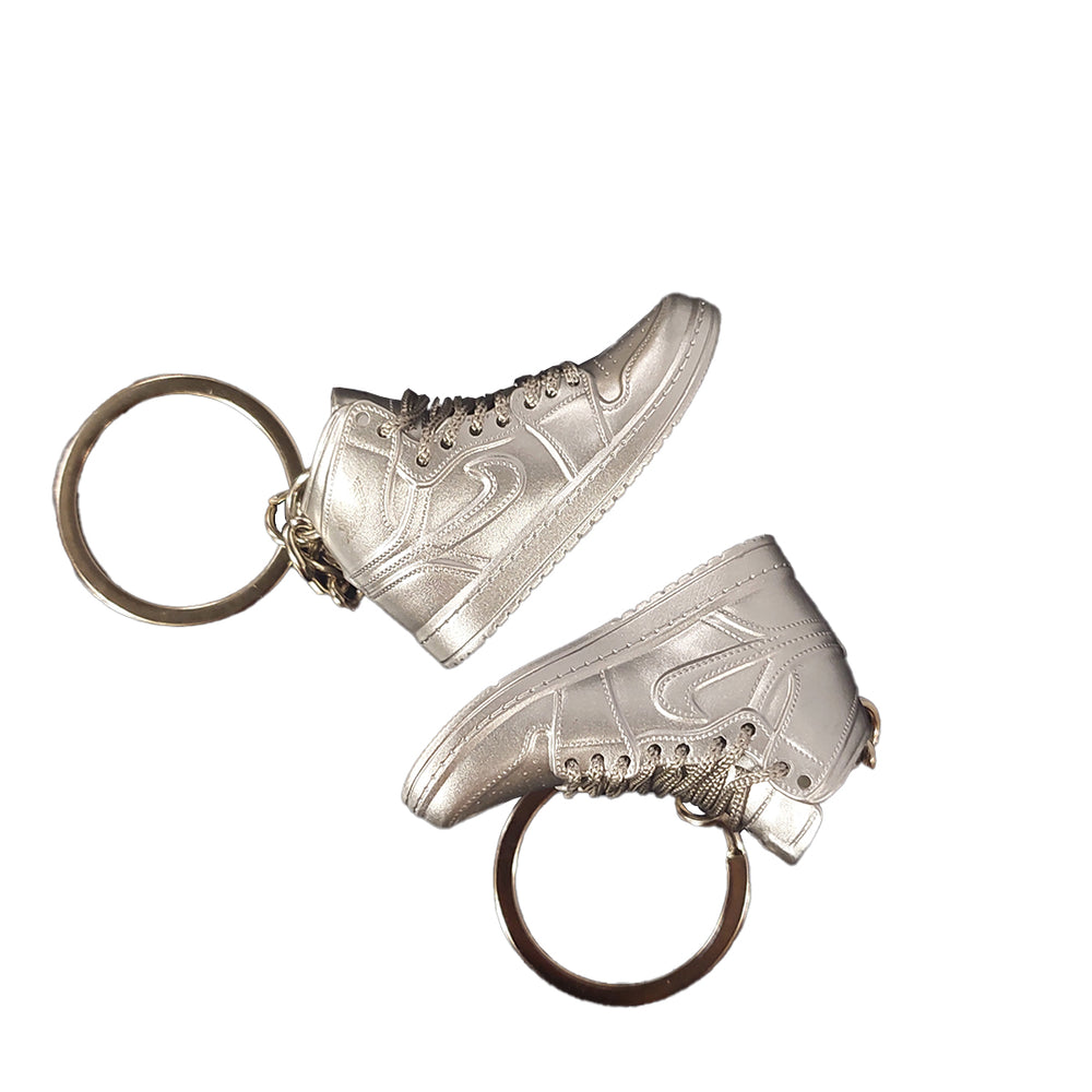 CHROME AJ1  SNEAKER KEYCHAIN