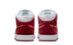 WOMEN'S AIR JORDAN 1 MID SE RED VELVET