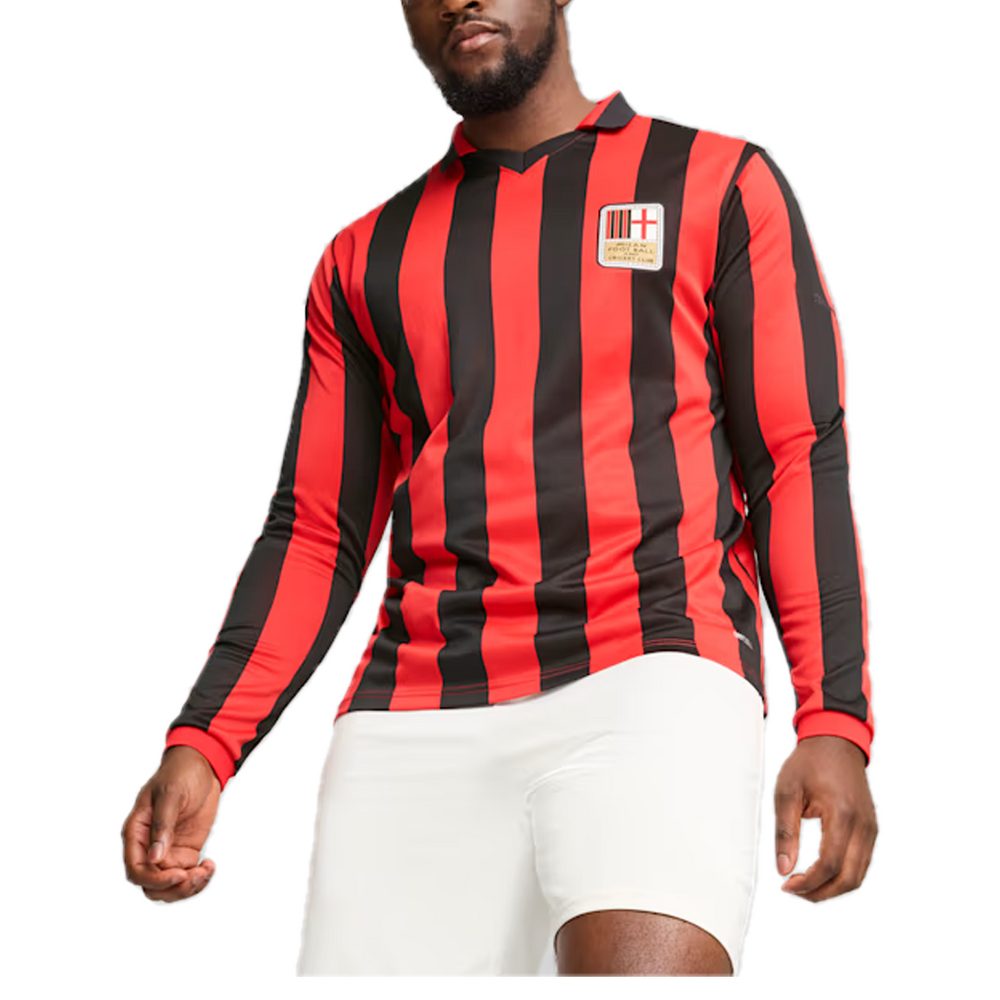 AC MILAN 125TH ANNIVERSARY AUTHENTIC LONG SLEEVE JERSEY