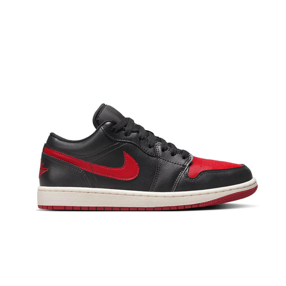 WOMEN'S AIR JORDAN 1 LOW BRED SAIL – NRML