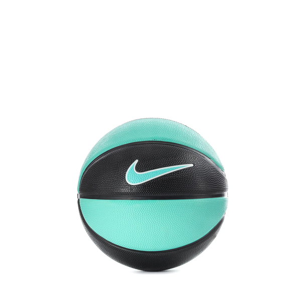 SKILLS MINI BASKETBALL BLACK/WHITE/BLEACHED TURQ