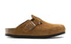 BOSTON SOFT FOOTBED SUEDE MINK