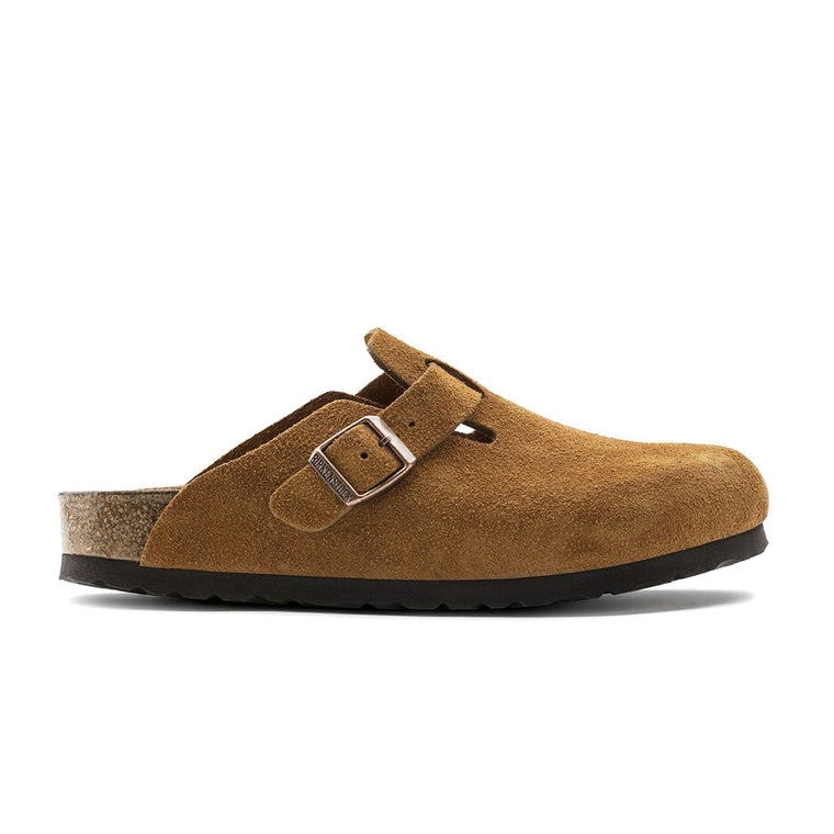 BOSTON SOFT FOOTBED SUEDE MINK