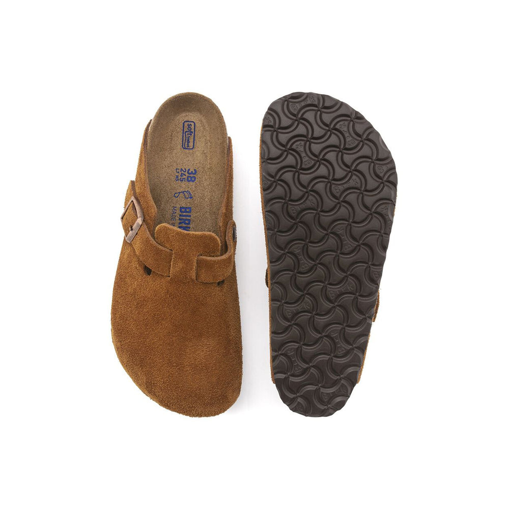 BOSTON SOFT FOOTBED SUEDE MINK